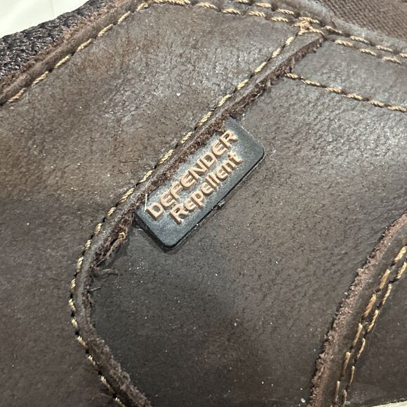 Nunn Bush 10.5 W Bloom Brown Nubuck Leather Slip On Loafer Sneakers Comfort Shoe - Picture 8 of 15